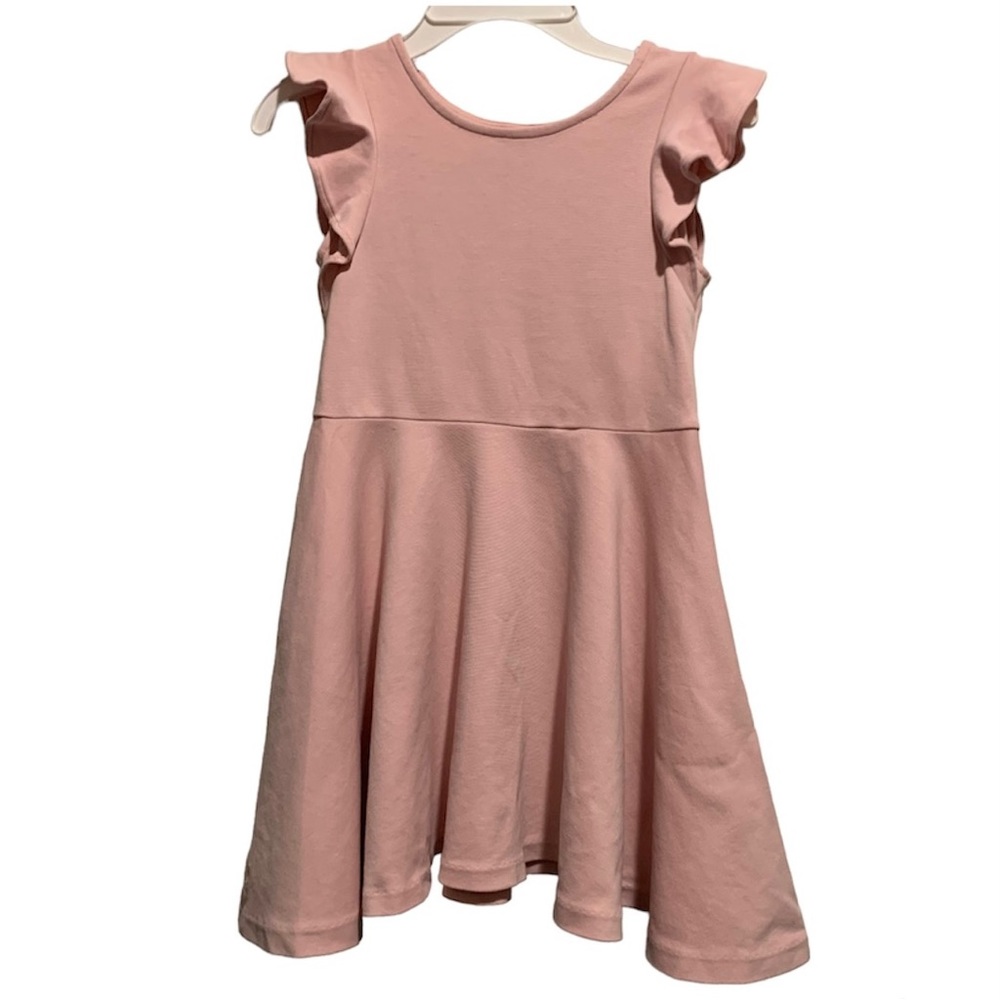 Polo Ralph Lauren Big Girls Ruffled Ponte Dress